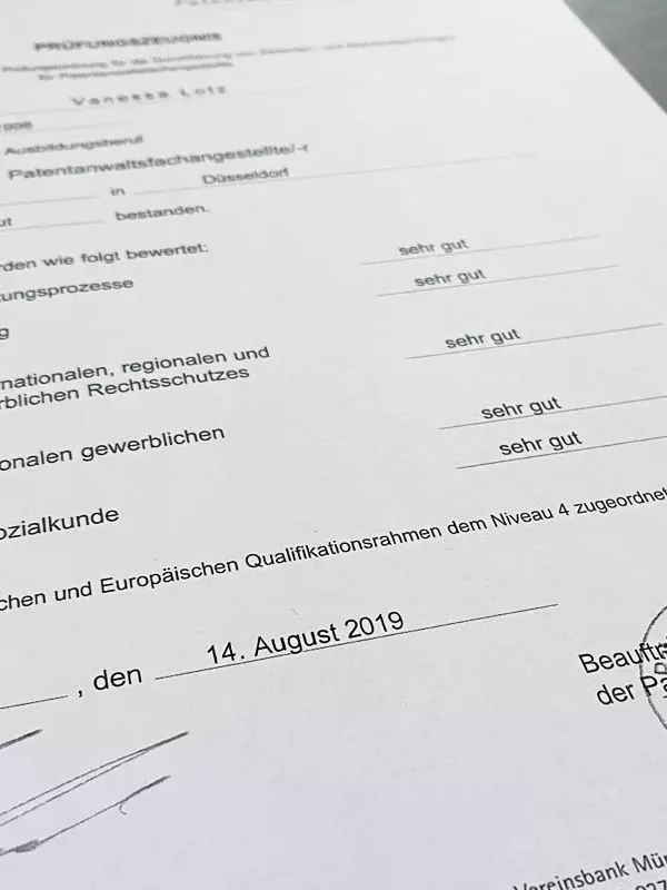 FWE-Auszubildende mit dem bundesweit besten Prüfungsergebnis